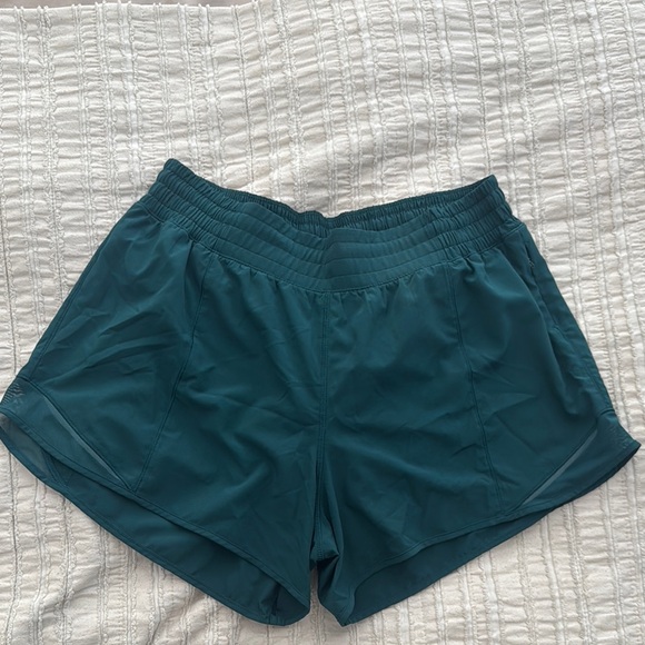 Lululemon Teal Shorts - Picture 2 of 3